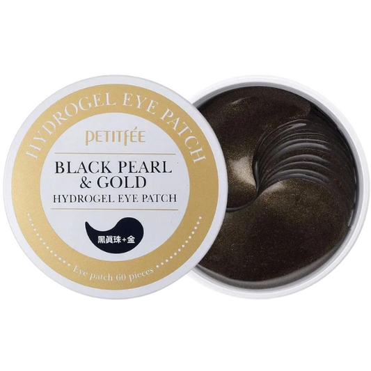 Black Pearl & Gold Hydrogel Eye Patch